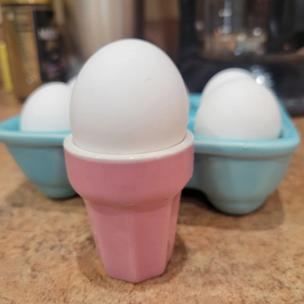 IKEA Pastel Cups Shot Glass Small Vase ~ DUKTIG Line ~ Pink Blue Yellow *Flaw